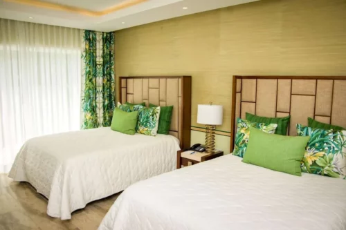 Top bedroom with Queens beds in La Romana Dominican Republic