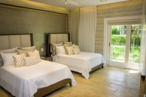 Best bedroom with Queens beds in La Romana Dominican Republic