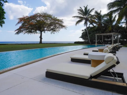 Relax area in luxury villa in Casa de Campo