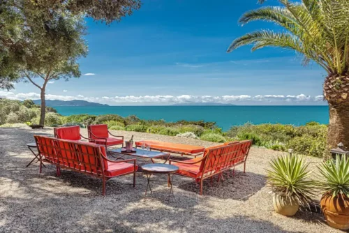 Relax area in home in Tuscany