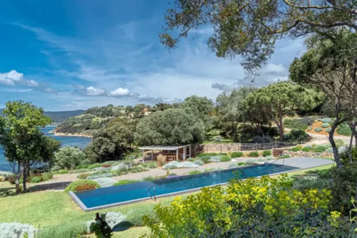 Pool whit seaview in private home in Tuscany