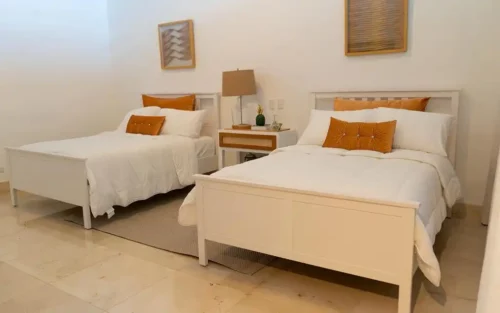 Top bedroom with 2 Doubles beds in Casa de Campo