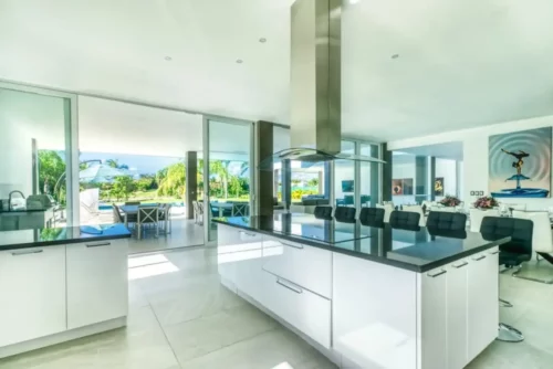 luxury kitchen in villa in CapCana