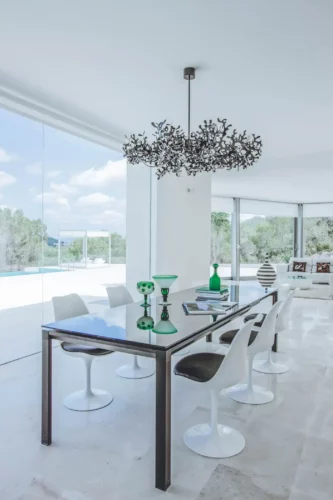 Dining room in private homein Ibiza