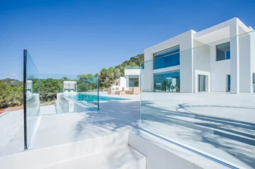 Relax area in luxury villa in Ibiza