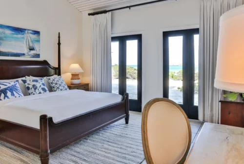 Top Bedroom with King bed in VILLA in Caribbean