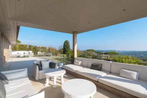 Relax area in luxury home in St Tropez