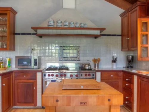 luxury kitchen in villa in Casa de Campo