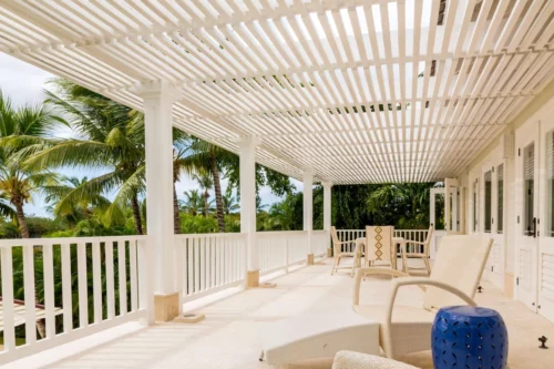 relaxation area in luxury villa in Casa de Campo