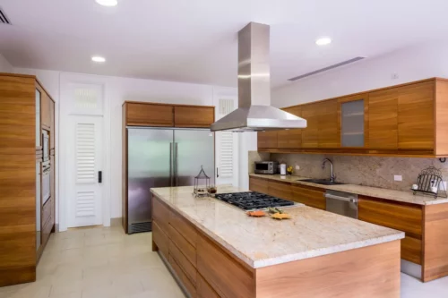 Pre-professional luxury kitchen in villa at Casa de Campo