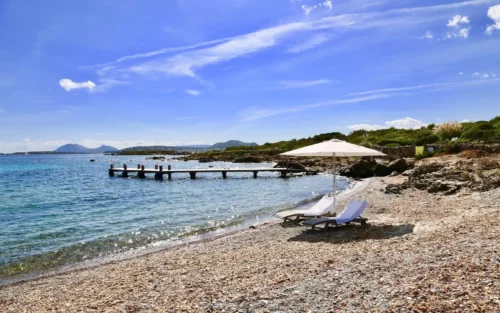 Private beach in home in Porto Cervo Sardinia