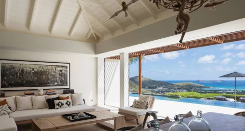 Relax with an ocean view in St Barth