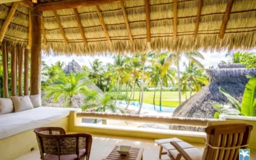 Panoramic terrace in a villa in La Romana Dominican Republic