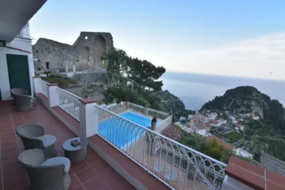 Panoramic terrace in House in Amalfi Coast